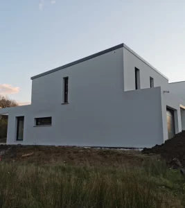 Construction maison neuve Caroline Reynier, architecte à Vannes