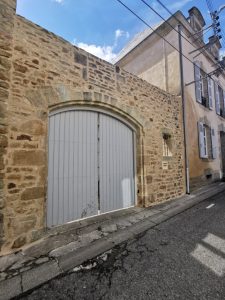 Mur d'enceinte après travaux