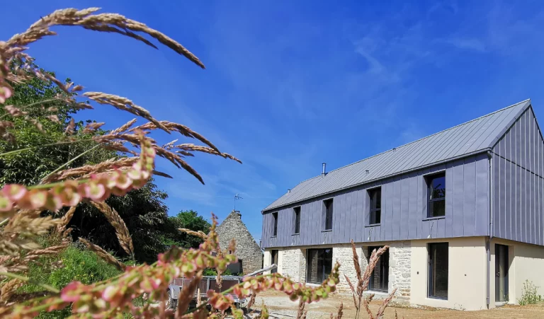 Rénovation d'une ancienne cidrerie à St Nolff par Caroline Reynier - architecte à Vannes.