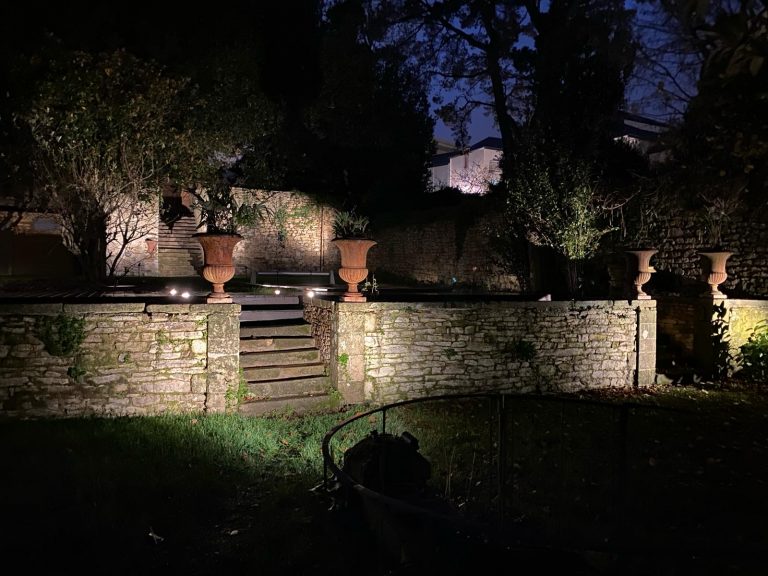 Vue jardin après rénovation